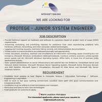 Protege - Junior System Engineer